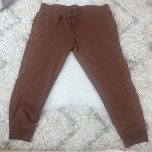 Brown AW Soft Jogger Pants